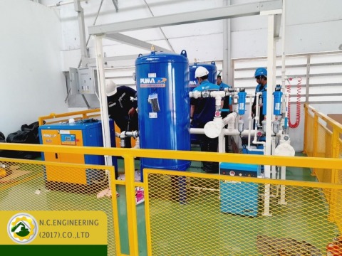 รับติดตั้งออกแบบวางระบบปั๊มลมในโรงงาน